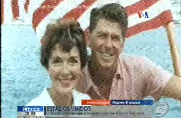 EE.UU: Homenajes a Nancy Reagan tras su fallecimiento